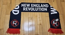 NWT Ruffneck NEW ENGLAND REVOLUTION Wicked Good MLS Soccer Coach Scarf Banner
