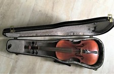 Vintage 3/4 Violin with Hard Case Very Good Condition