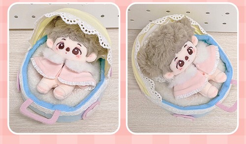 Originality 10cm Plush Dolls Baby Carriage Shooting Props Cosplay Figure Toy Bed - Picture 5 of 10