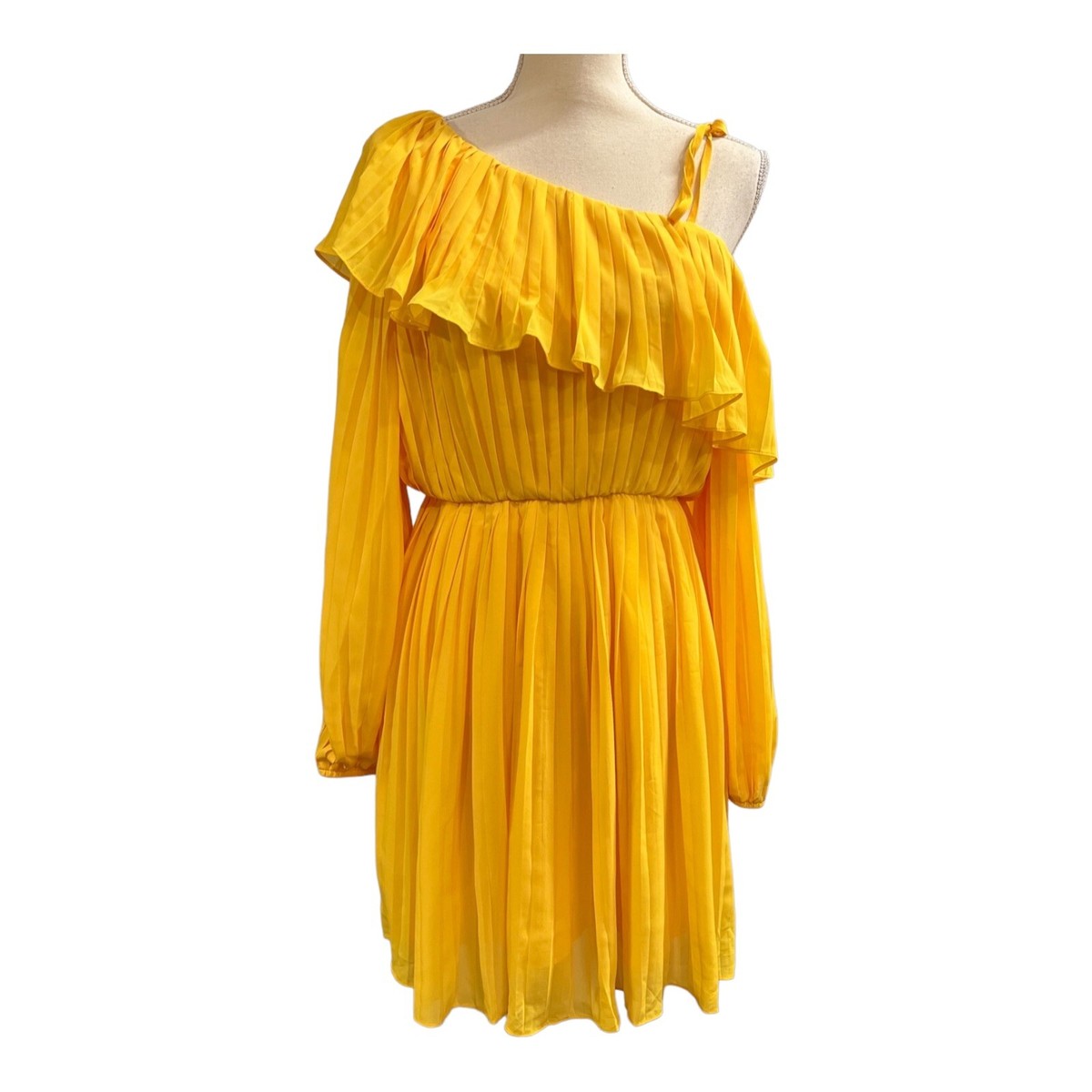 knee length dresses for ladies Ruffled Off Shoulder Mini Dress