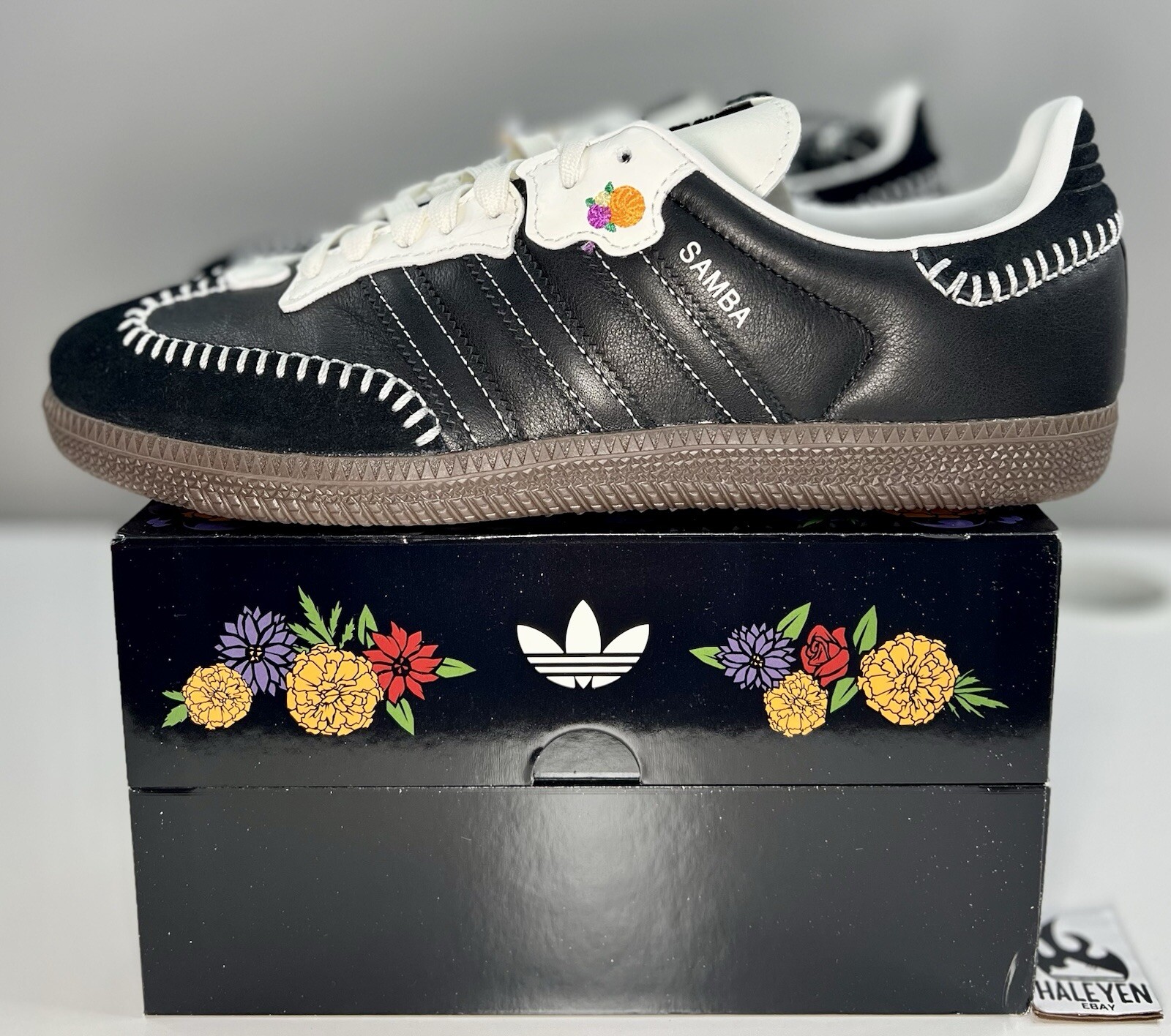 adidas Samba OG Día de Muertos Pack 'Core Black' | Men Sizes 4 - 14 ...
