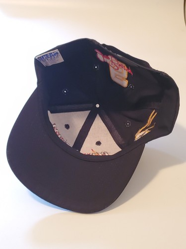 Cappello nero Joe Bessey Power Team Racing #6 Team Issued NASCAR Busch Series nuovo senza etichette - Foto 5 di 6