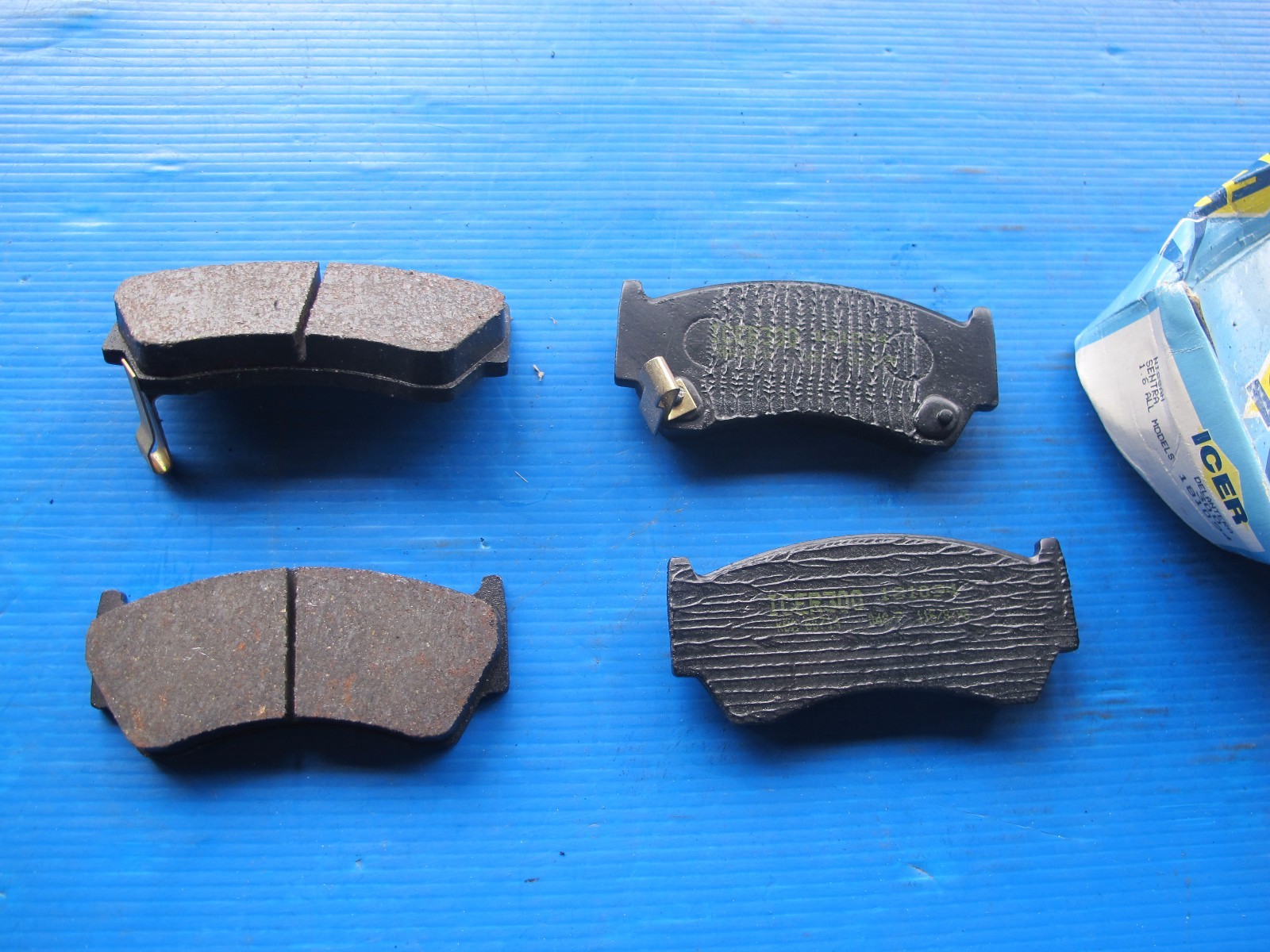 Plaquettes de freins avant Icer de qualite origine pour berline Nissan Almera