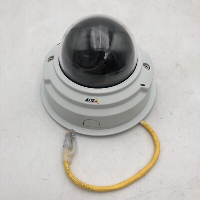 USED Axis Model P3344 12MM Dome Security Camera UNTESTED AS IS READ FF
