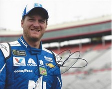 DALE EARNHARDT JR - NASCAR LEGEND SIGNED 8x10 PHOTO D w/COA DAYTONA 500 SR PROOF
