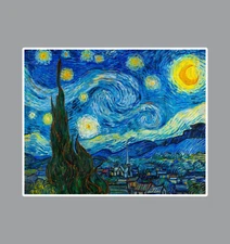 Vincent Van Gogh Starry Starry Night Fridge Magnet