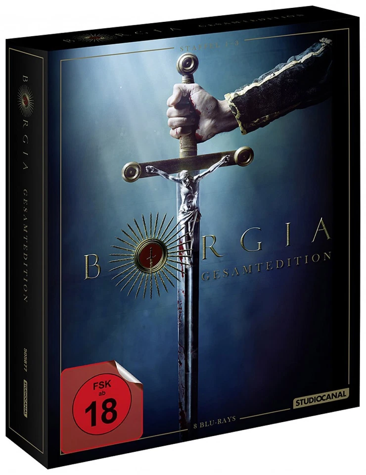 Borgia - Gesamtedition - Season/Staffel 1+2+3 # 8-BLU-RAY-BOX-NEU - Bild 2 von 4