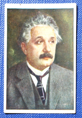 Sammelbild 1928 Albert Einstein Die Welt in Bildern S. 75 # 1 Sulima Zigaretten