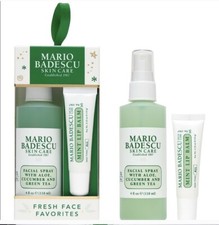 Mario Badescu Winter Skincare Facial Spray 4 oz  Lip Balm - Holiday Gift Set