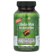 Irwin Naturals Libido-Max for Active Men 60 Liquid Soft Gels