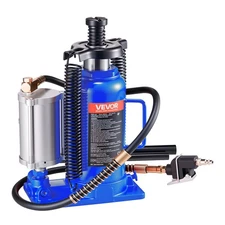 VEVOR Air Hydraulic Bottle Jack High Lift Jack 20 Ton (44092 lb) Car Repair Blue