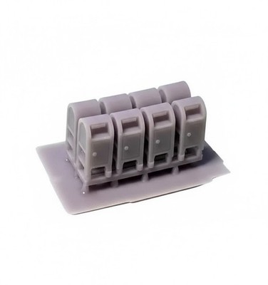 N Scale 1/160 8 Mail Post Boxes N1024 | Whistle Stop Models