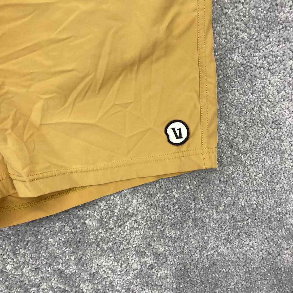 Vuori Bahia Shorts Mens 36 Yellow Boardshorts Swim Trunks 6" Inseam - Image 2 of 4