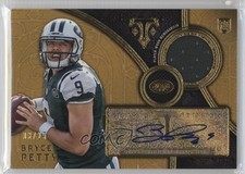 2015 Topps Triple Threads Rookie Relics Gold 3/25 Bryce Petty Auto 0g4