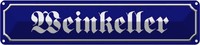 Blechschild 10X46 Cm Weinkeller Wein Bar KüChe Kochen Essen Deko Geschenk Metall