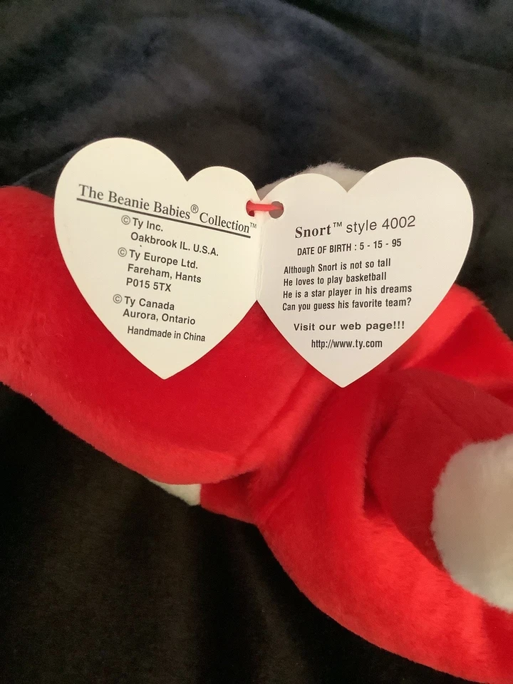 TY Snort / Tabasco Set 1 of a Kind Invaluable Oddities / Errors MwmtMq - Image 4 of 4