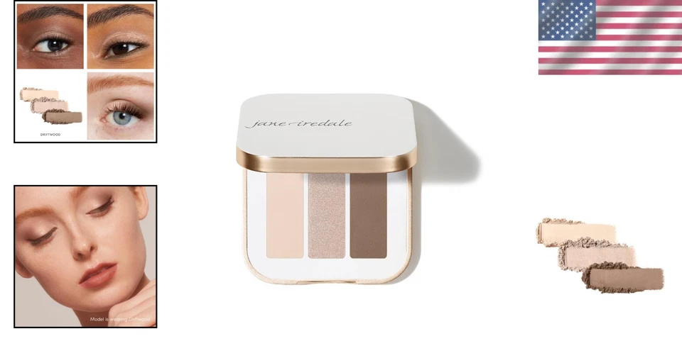 Mineral Eye Shadow Trio, Long Lasting Formula - Image 2 of 4