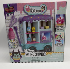 Disney Munchlings Ice Cream Cart Playset With 5 Exclusive Munchlings Scented