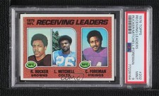 1976 Topps Reggie Rucker Lydell Mitchell Chuck Foreman #202 PSA 9 MINT 0y8e