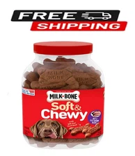 Milk-Bone Soft & Chewy Dog Treats, Beef & Filet Mignon (37 oz.)