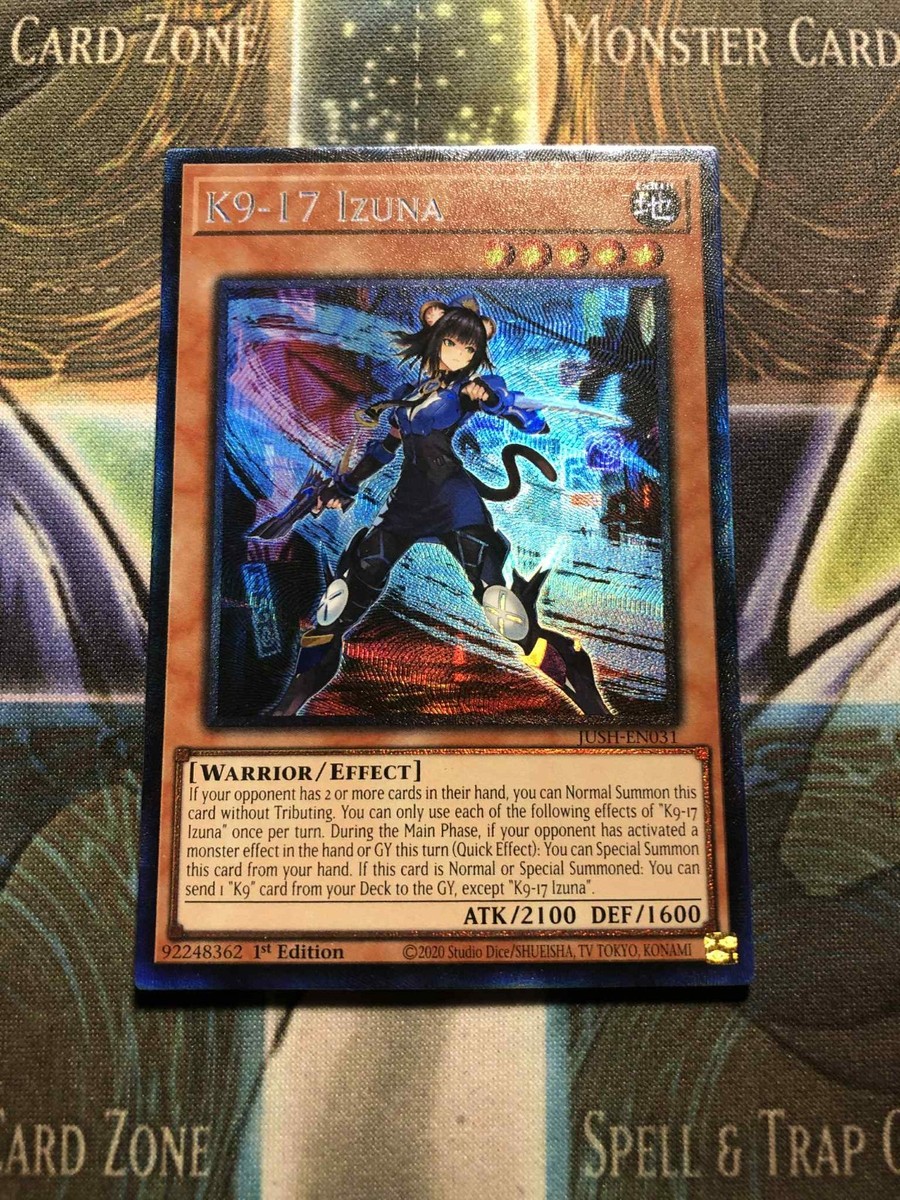 K9-17 IZUNA *** COLLECTOR'S RARE 1ST EDITION JUSH-EN031 (NM