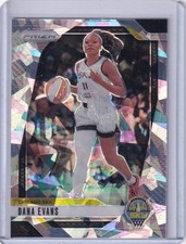 Dana Evans - 2024 Panini Prizm WNBA - Ice Prizm - #72 - Sky