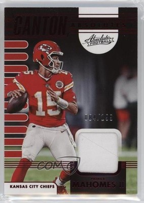 2023 Panini Absolute Canton Absolutes 84/199 Patrick Mahomes II #CA-3 0g0