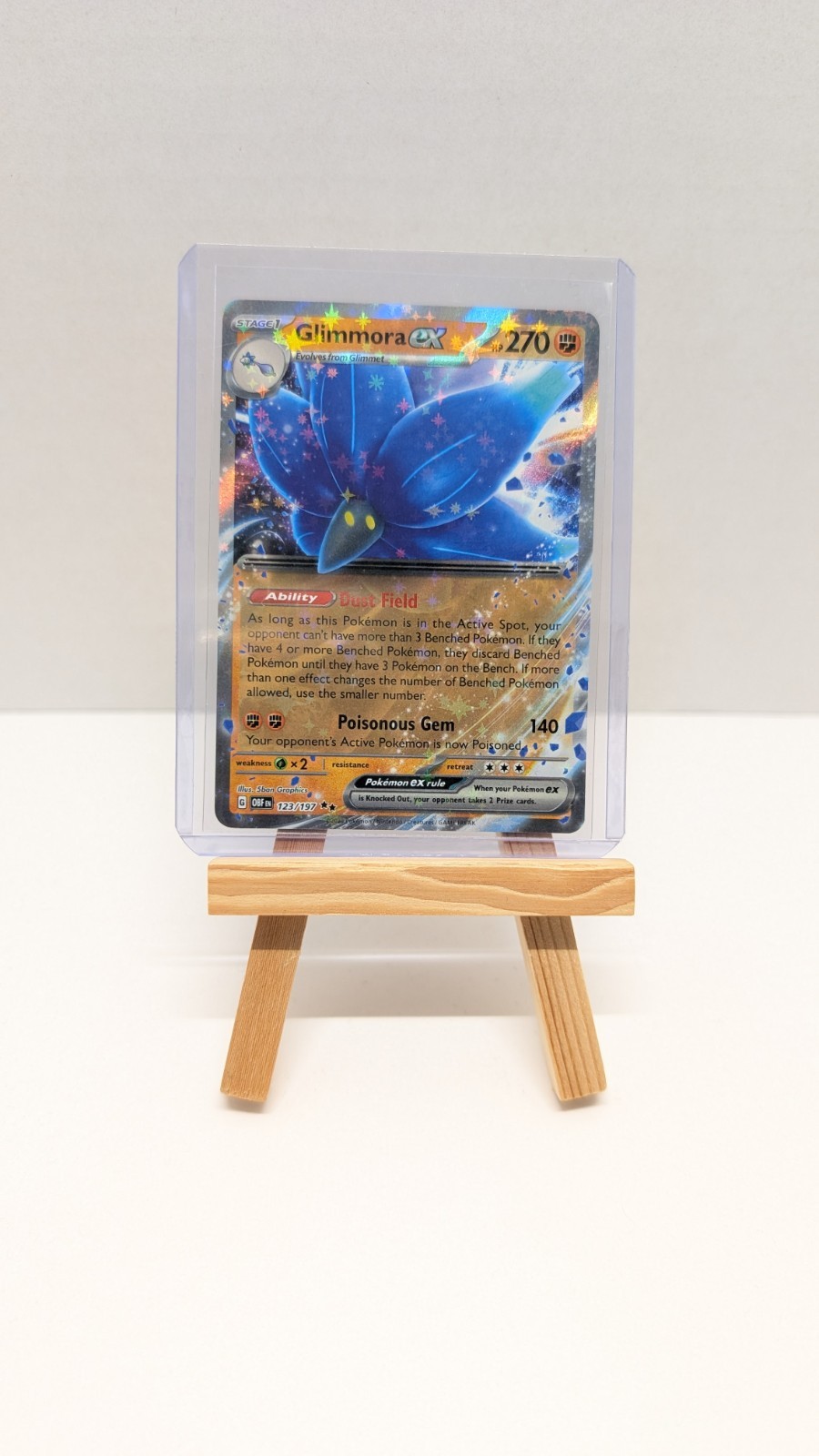 Pokémon TCG, Glimmora Ex 123/197 - Obsidian Flames 