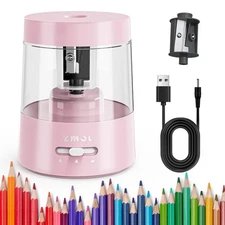 Zmol Pencil Sharpener,electric Pencil Sharpener,portable Small Battery Powered P