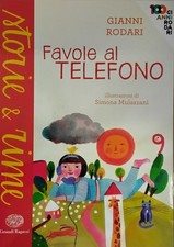 Favole al telefono. Ediz. a colori [Paperback] Rodari, Gianni and Mulazzani, Sim