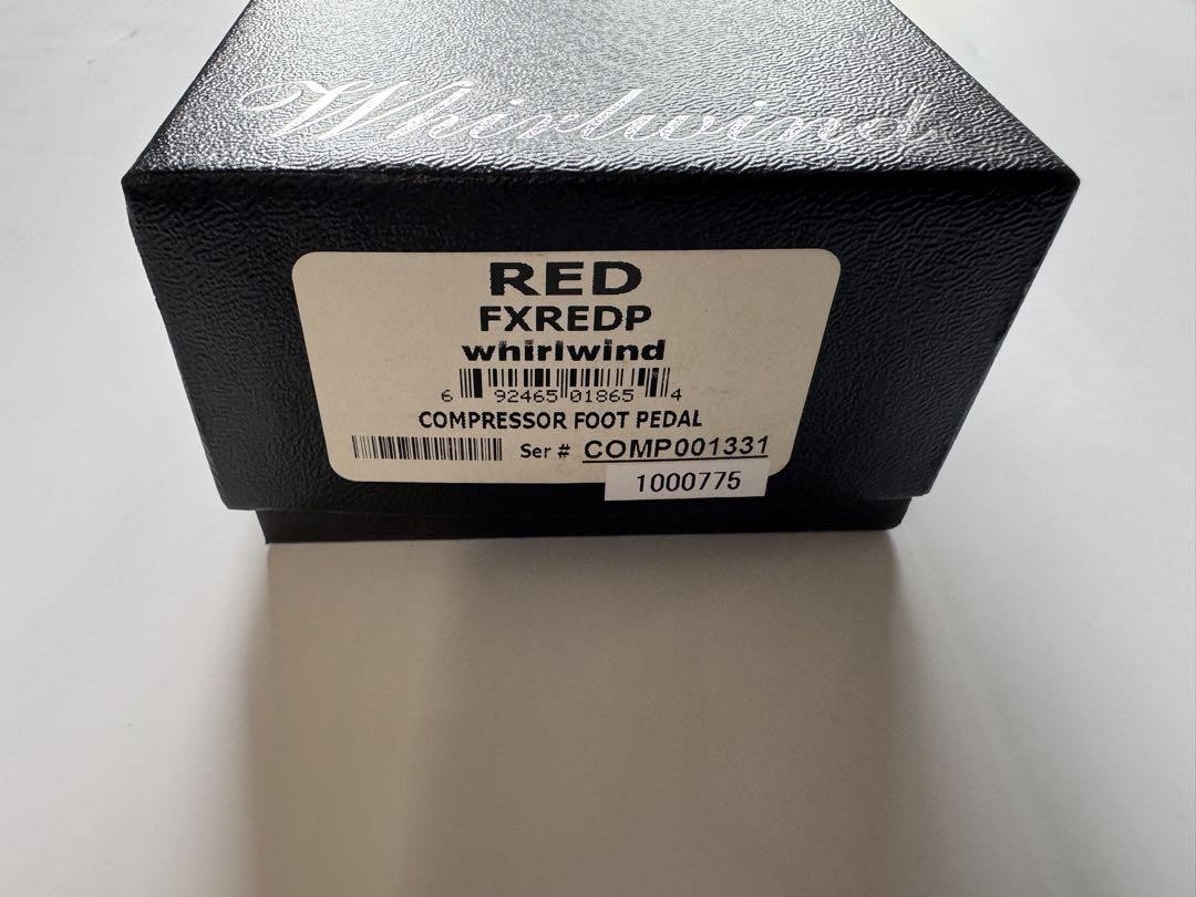 whirlwind Red box ギター コンプレッサー Whirlwind Red Box Compressor | Reverb
