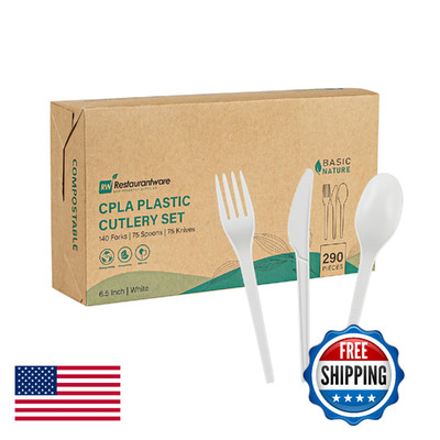 Restaurantware Basic Nature 6.5 Inch Set 290 Disposable -