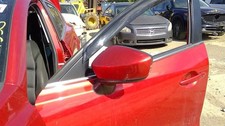 Driver Side View Mirror Without Blind Spot Alert Fits 14-16 Mazda 3 2688264