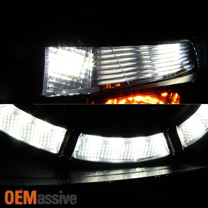 Se adapta a [actualización halógena] 13-16 Mazda CX-5 DRL tubo de luz LED proyector faros Foto 4 de 4
