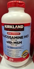 Kirkland Signature Glucosamine with MSM, 375 Tablets