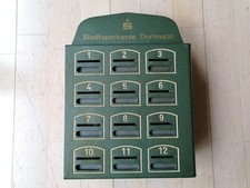 Sparkasten, Sparkästchen, Sparfach, Sparfächer, 12 Fächer, von Nordia Sesam