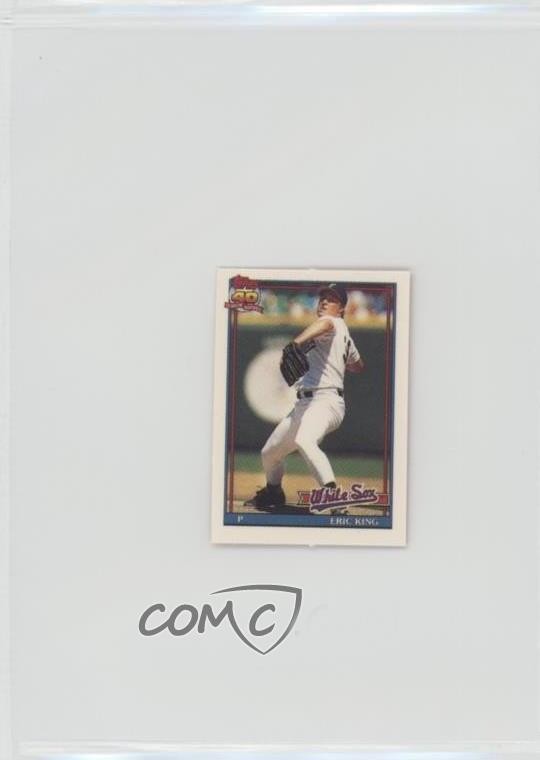 1991 Topps Micro Eric King #121 0l2