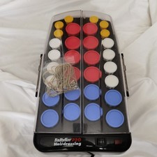 BABYLISS PRO 30 PIECE HEATED CERAMIC HOT ROLLERS HAIRDRESSING BAB3031U