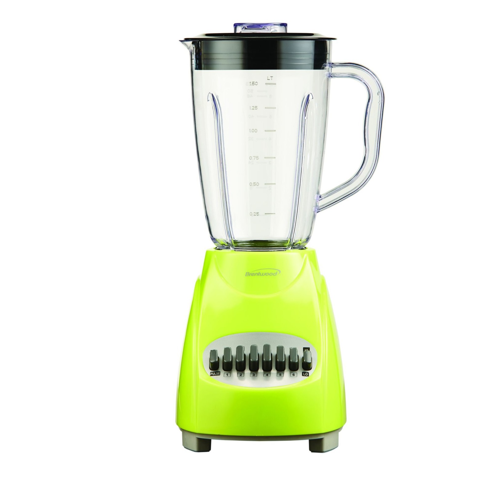 Brentwood [JB-220G] 12 Speed Blender Plastic Jar - Lime Gree