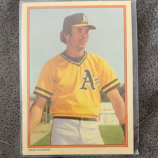 1985 Topps Circle K All Time Home Run Kings Dave Kingman #26 A's Card