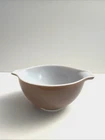 Vintage Pyrex Town & Country 441 Brown Cinderella Bowl 1-1/2 Pint Excellent!