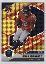 2021 Panini Mosaic Choice Fusion Red & Yellow Prizm 18/80 Allen Robinson II 1g2c