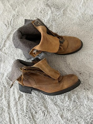 Alfredo Bannister Triple Layered Frontzip Boots | eBay
