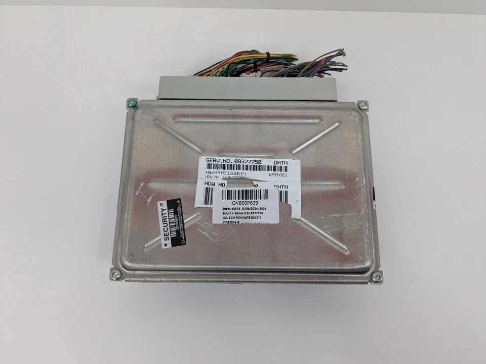 Computadora motor Saturn Lw2 ecu pcm ecm pcu oem 9377750 MPT49 Foto 3 de 4