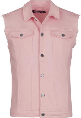 EMP - Fun Weste Herren Kutte rosa Funartikel