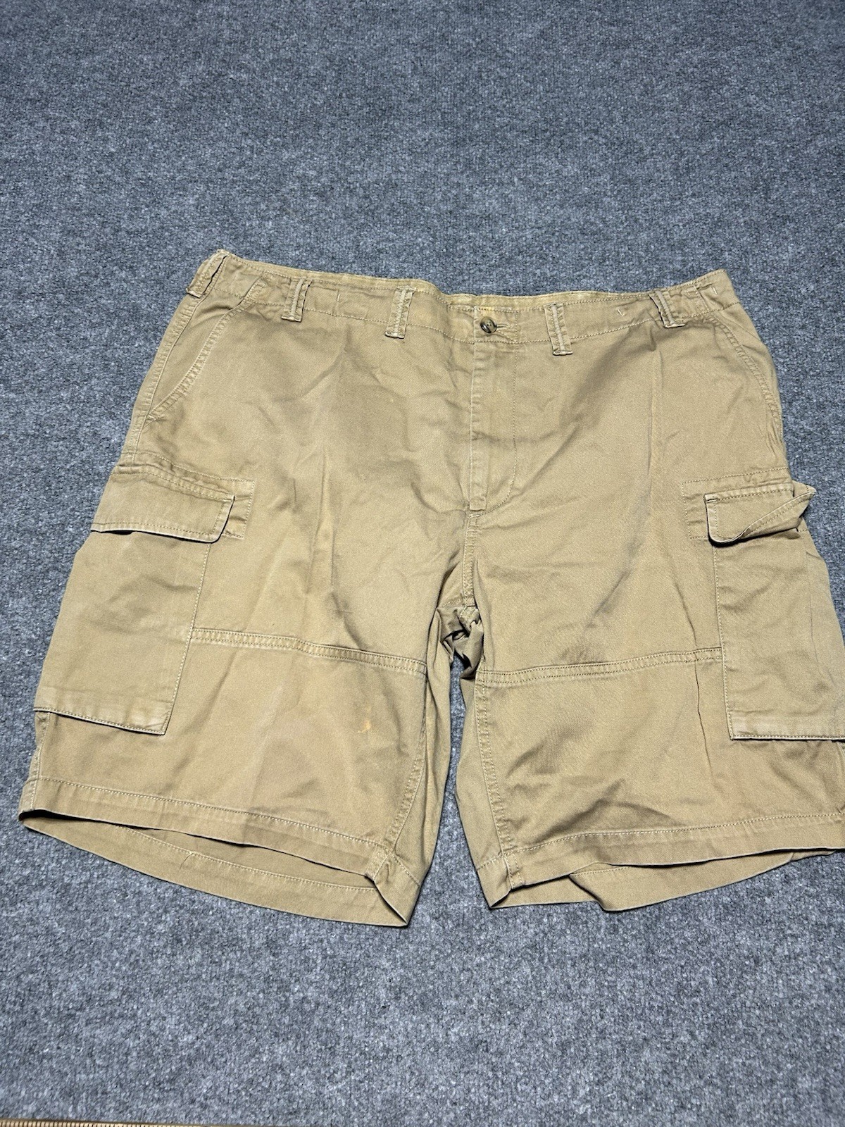 Polo Ralph Lauren Cargo Shorts Mens 40 Relaxed Baggy Loose Classic Twill Chunky