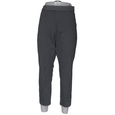 H&M, Stoffhose, Größe: 44, Schwarz/Mehrfarbig, Baumwolle/Polyester/Elasthan #FmI