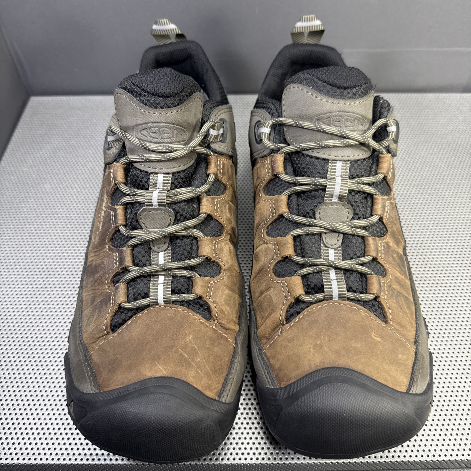 Scarpe da lavoro ed escursionismo impermeabili stringate KEEN "Targhee III WP" da uomo taglia US 12