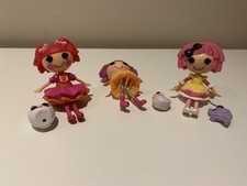 Lalaloopsy Mini Doll Bundle with Accessories Set 3 Dolls