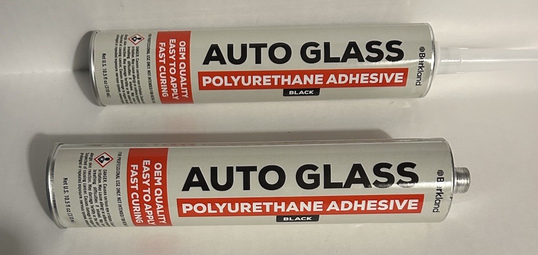 Berkland Black Auto Glass Polyurethane Adhesive 2-Pack